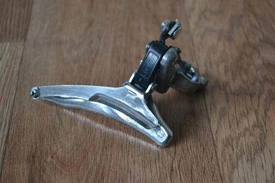 Vintage 1992 Shimano FD-TY20 Front Derailleur Friction Steel 1 1/8" 28.6mm Clamp - Image 1 of 4