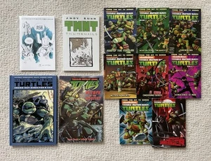 TMNT INSIDE OUT HC, TMNT 8 Ashcan, Dreamwave TPB, Andy Kuhn Art Book, 2012 Set - Picture 1 of 1