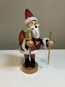 KWO Madera Santa Alemán Navidad Incienso Fumador Artesanal Erzgebirge Alemania - Imagen 1 de 6