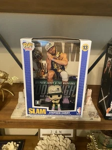 FUNKO POP STEPHEN CURRY #13 SLAM MAGAZINE COVERS EXCLUSIVE 2022 NBA CHAMPIONS - Picture 1 of 2