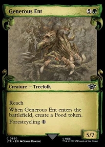 1x Generous Ent *SHOWCASE* - NM - Tales of Middle-Earth - SPARROW MAGIC - Picture 1 of 1