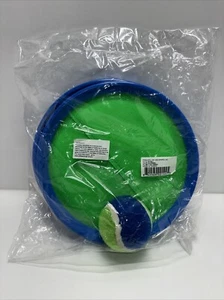 Paddle Sticky Catch Ball Set Toss and Catch Sports Game 2 Paddles 1 Ball Outdoor - Picture 1 of 2