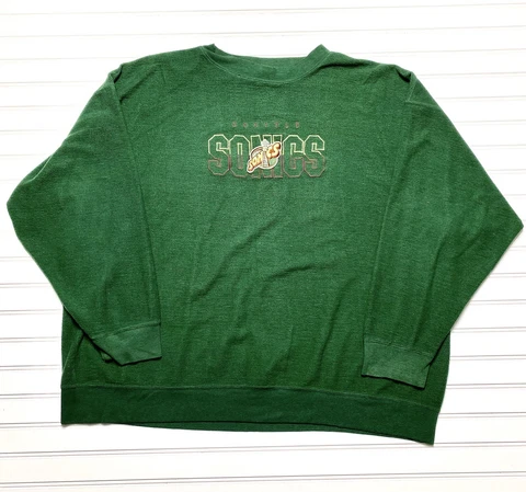 Vintage 1990’s Seattle Sonics Crewneck XXL Cover