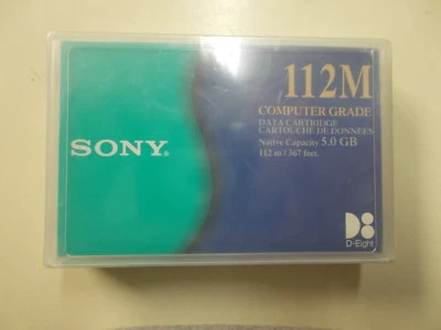 Sony QG112M D8 8mm Data Cartridge (2.5/5.0 GB), #K-33-9 - Bild 1 von 2