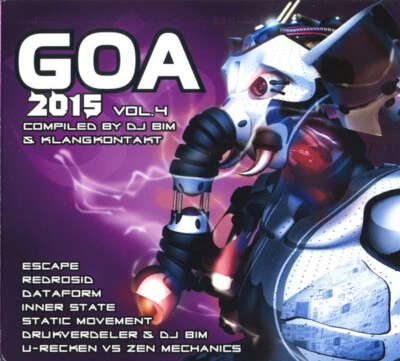 DJ Bim & Klangkontakt - Goa 2015 Vol.4 (2xCD, Comp) (Near Mint (NM or M-)) - 313 - Bild 1 von 4