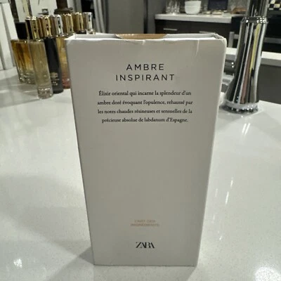 Aceite de Perfume Inspirador Zara Ambre ~ Cálido Woody Oriental Rollerball 15 ml Sellado Nuevo Foto 1 de 4