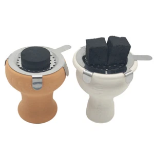 3pcs Metal stainless steel Hookah Screen Charcoal holder form Shisha Accessories - Picture 1 of 10
