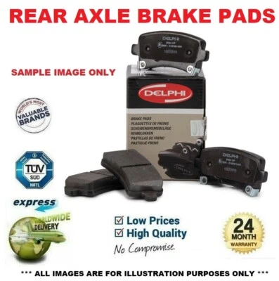 Rear Axle BRAKE PADS SET for JAGUAR X-TYPE 2.2D 2005-2009 - Image 1 of 4