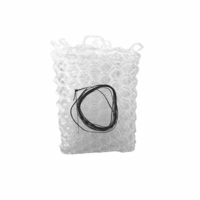 FISHPOND NOMAD NATIVE 12.5" REPLACEMENT RUBBER NET BAG IN CLEAR COLOR