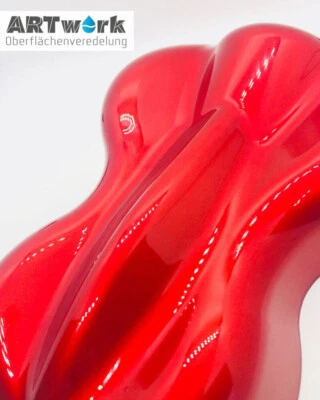 Effektlack Lasur Candylack 10 Liter im SET Candy Red - Rot spritzfertig - Bild 1 von 4