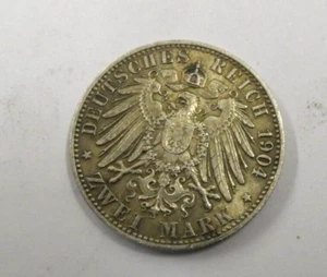 1904-J Germany Bremen 2 Mark argent - Picture 1 of 2