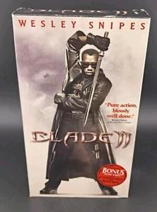 Blade 2 (VHS, 2002) Marvel Wesley Snipes Bonus Cypress Hill V3 - Bild 1 von 6