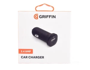 Griffin 2.4 Amp USB A Car Charger Black - GP-012-BLK - Picture 1 of 1