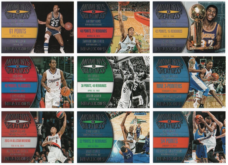 2014-15 Hoops Moments of Greatness - Pick Any - Image 1 of 1