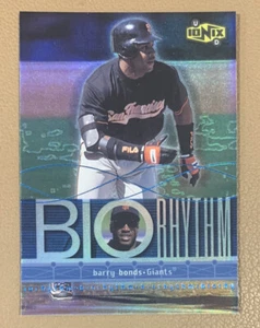 Barry Bonds 2000 Upper Deck Ionix BIOrhythm #B6 San Francisco baseball card mlb - Bild 1 von 2