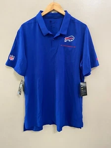 Nike NFL Buffalo Bills Team Issue Dri-FIT On Field Sideline Polo Shirt Men XL - Picture 1 of 8