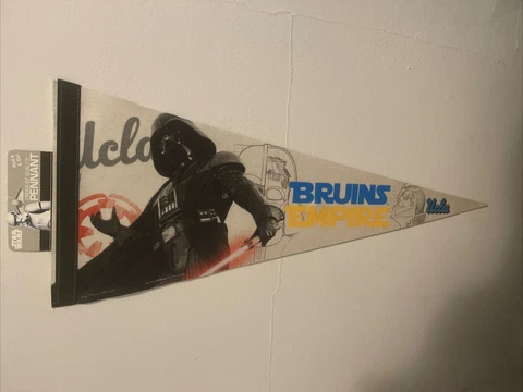 UCLA Bruins Stars Wars Darth Vador Premium Pennant 12" x 30" Cover