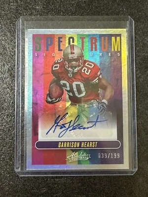 2023 Panini Absolute - Spectrum Signatures #SPEC-GH Garrison Hearst /199 (AU) - Image 1 of 2