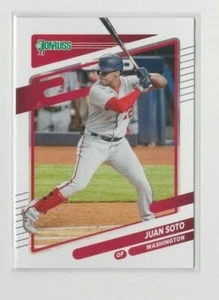 JUAN SOTO 2021 DONRUSS CARD-DON'T MISS OUT GRAB THIS FUTURE HALL OF FAMER TODAY! - Picture 1 of 11