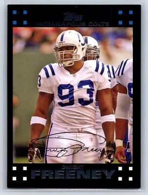 2007 Topps #257 Dwight Freeney  Indianapolis Colts - Image 1 of 2