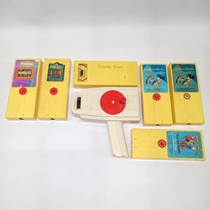 FISHER PRICE VISORE FILM E 6 CARTUCCE DISNEY GHOSTS MICKEY SESAME STREET - Foto 1 di 10