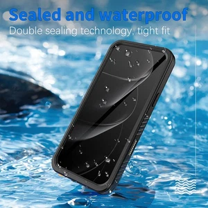 Wasserdicht Case IP68 Für iPhone 17 16 15 Pro Max Schwimmen Meer - Bild 1 von 8