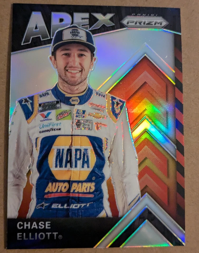 2020 Panini Prizm NASCAR Chase Elliott Apex Silver Prizm - Image 1 of 1