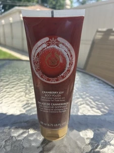 THE BODY SHOP CRANBERRY JOY BODY POLISH 6.75 FL OZ w/FAIR TRADE HONEY - Picture 1 of 2
