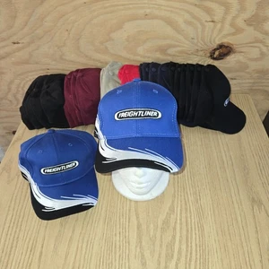 Vtg Freightliner Semi Trucks Hat Easy Care Royal Blue& White Embroidered Logo - Picture 1 of 6