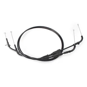 Fit Kawasaki Ninja ZX6R/ZX600P 2007-2008 Throttle Cable Wire Line Steel Material - Imagen 1 de 3
