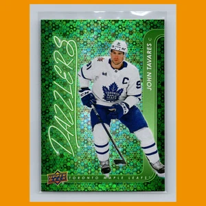 John Tavares #DZ-57 2024-25 Upper Deck Dazzlers Green Toronto Maple Leafs Hockey - Picture 1 of 3