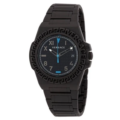 Reloj para hombre Versace Greca Reaction cuarzo esfera negra VE3I00622 Foto 1 de 3