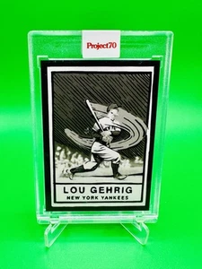 Topps Project 70 LOU GEHRIG by Artist Joshua Vides #250 New York Yankees PR 2356 - Picture 1 of 2
