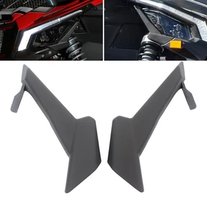 A Pair Front Headlight Cover Trim For Can Am Maverick X3 Turbo R XDS 2017-2023 - Picture 1 of 21