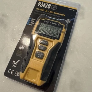 Klein Tools LAN Scout Jr. 2 Data Cable Tester VDV526-200 New SEALED - Photo 1/5