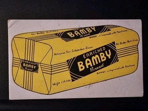 Tinta publicitaria vintage de pan BAMBY de los años 30 - Imagen 1 de 3