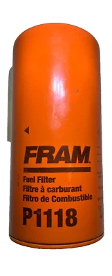 Elemento de filtro de fluido FRAM, NSN 2910-00-470-7075, PN P1118 Foto 1 de 2