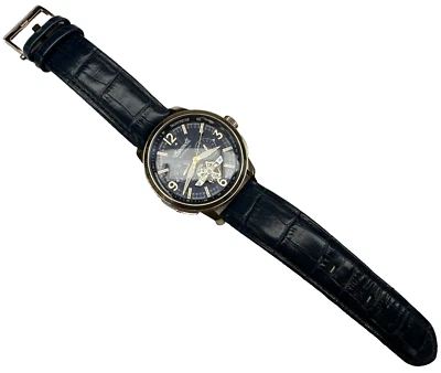 Ingersoll The Regent Automático Oro Rosa Acero Inoxidable I00301B Cuero Azul Foto 1 de 4