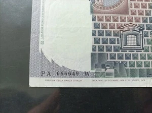 10.000 LIRE BUSTO D'UOMO CASTAGNO 1978 SPL- Curiosità Numeri Poker - Foto 1 di 3