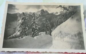Foto 1933 Winter Lattengebirge Berchtesgaden Alpen M20