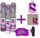 For Saab 9-3 convertible Silver 268 Touch Up Paint Kit Scratch Repair Paint