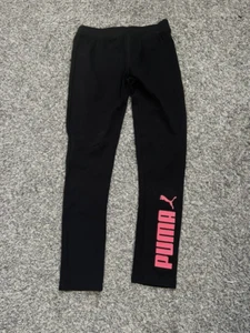 Puma Youth Girls Size Large 10-12 Cropped Legging Capris Athletic - Picture 1 of 2
