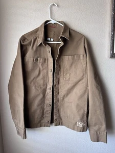 Chaqueta utilitaria Topo Designs Dirt caqui marrón para hombre talla mediana ligeramente usada - Imagen 1 de 7
