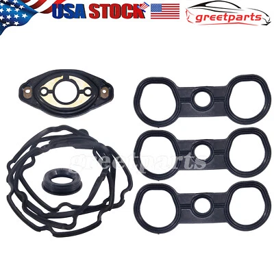 11127552280 Valve Cover Gasket Set for 2008-2013 BMW 328i E90 E91 E92 E93 Foto 1 de 4