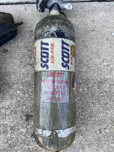 Scott 4500PSI 45 Min SCBA Bottle Tank Cylinder valve Paintball Air gun Fire - Picture 1 of 4