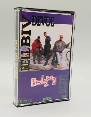 Vintage BELL BIV DEVOE Poison - Cassette Tape (1990 MCA) Hip Hop TESTED Works - Image 1 of 3