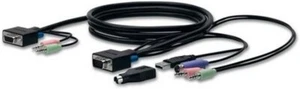 Belkin F1D9102-10 Cable Kit for New SOHO KVM (USB and PS/2,10ft) - Picture 1 of 1