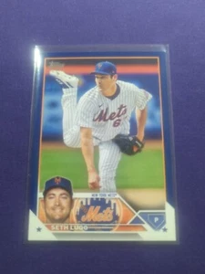 Seth Lugo Blue Parallel New York Mets 2023 Topps Series 1 - Picture 1 of 2