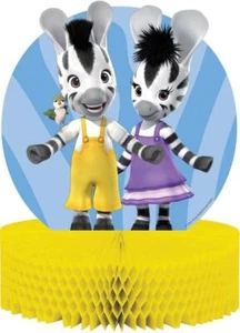 Zou Cartoon Zebra Bizou Elzee Kids Birthday Party Decoration Centerpiece - Picture 1 of 1