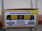 Classe One Model Works Chessie System Thrall 86' High Cube Box voiture FC00404 B&O HO
